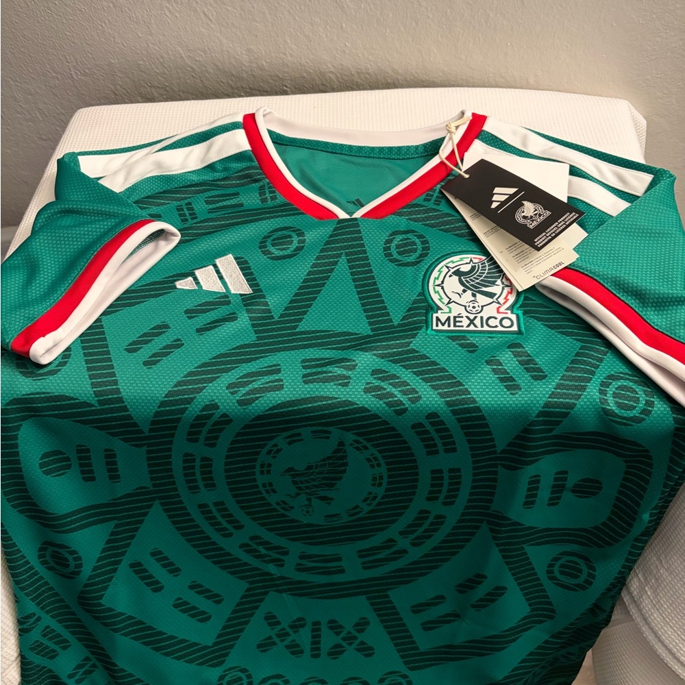 adidas Green Mexico Soccer Jersey